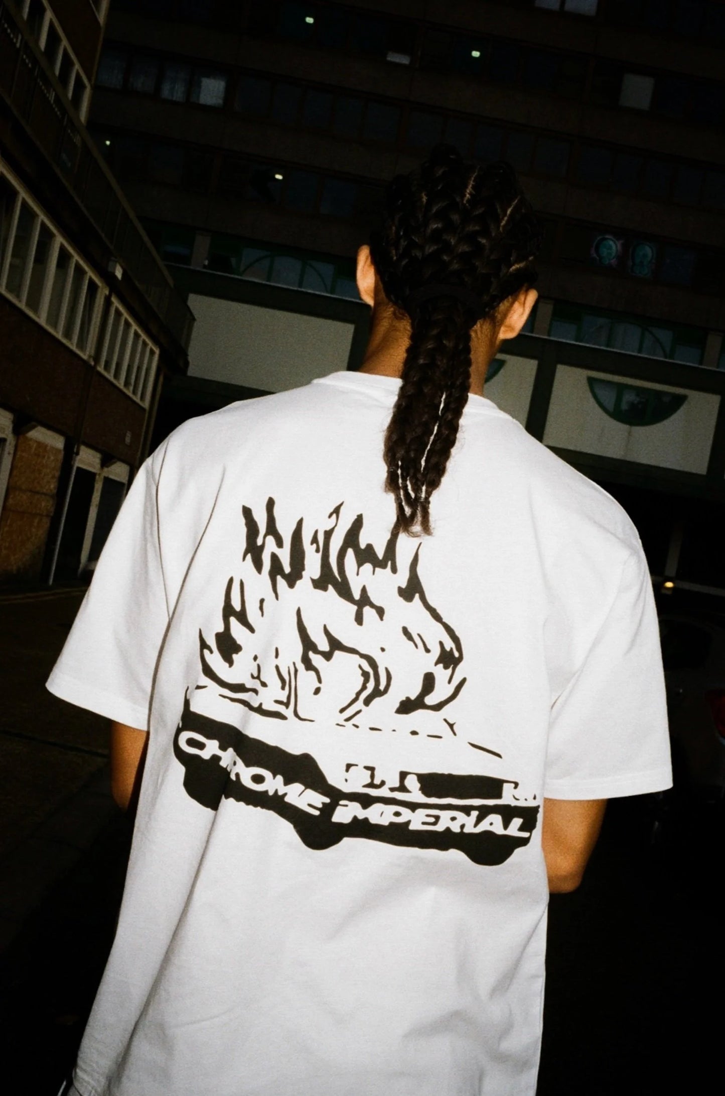 Ivory Burnout Tee