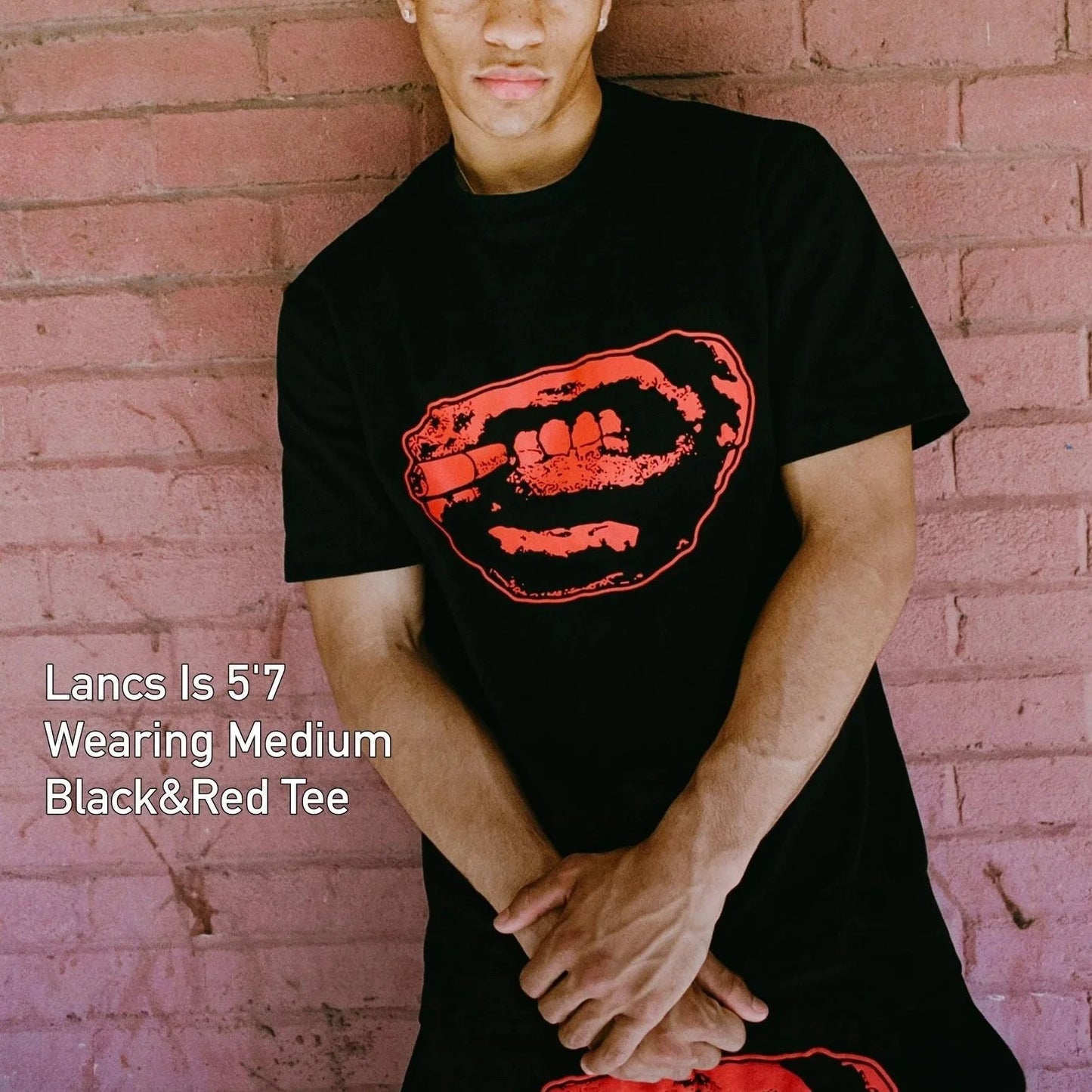 Black & Red Tee