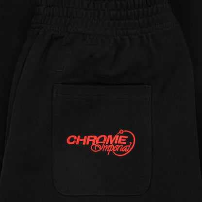 Black & Red Joggers