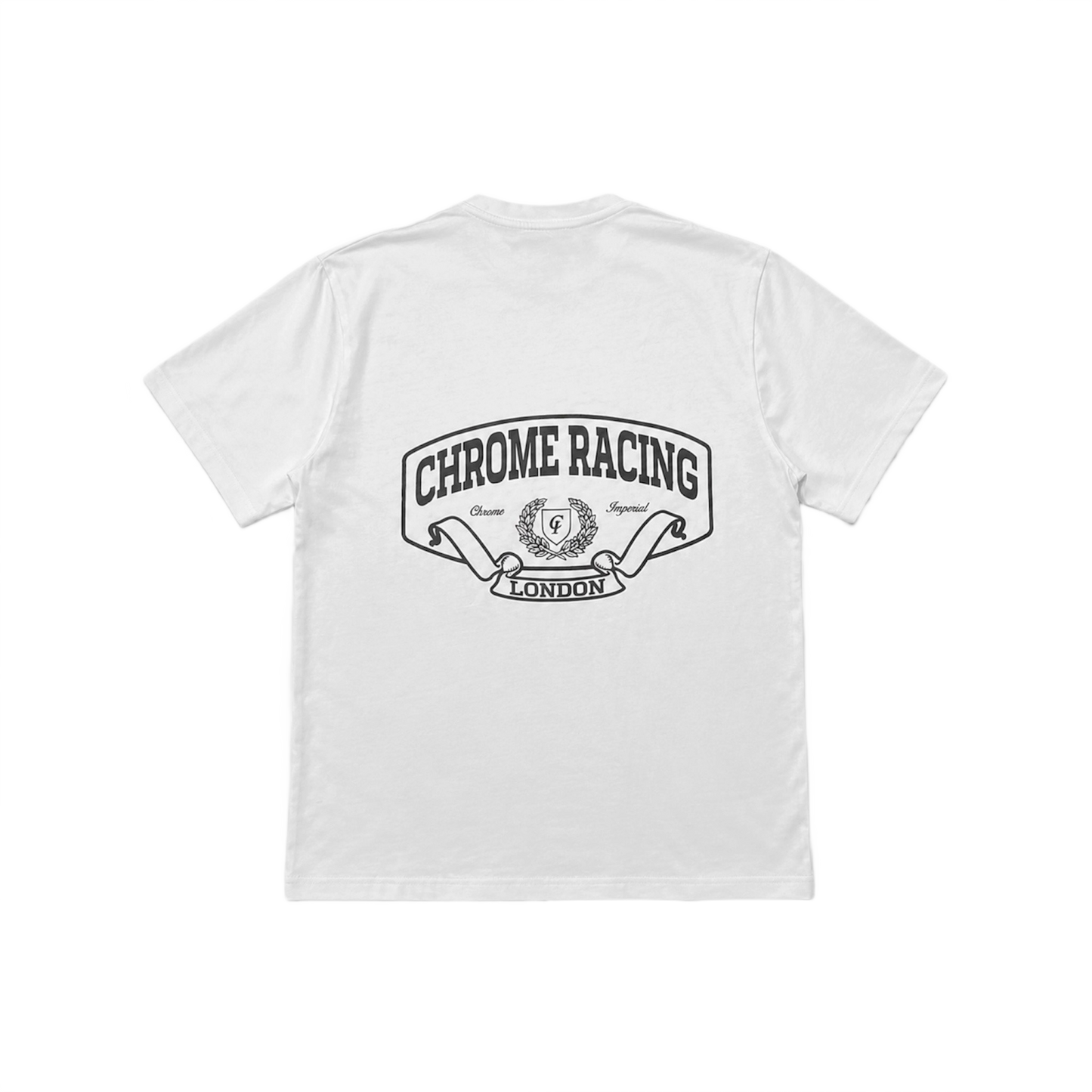 Chrome Racing Ivory Tee