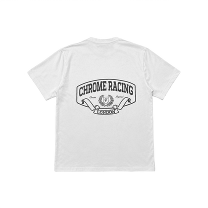 Chrome Racing Ivory Tee