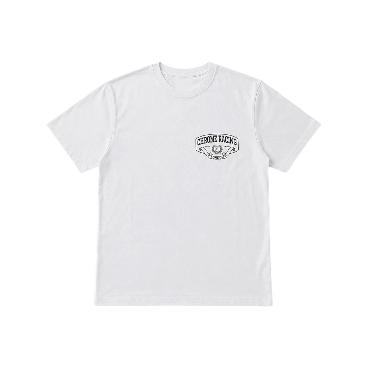 Chrome Racing Ivory Tee