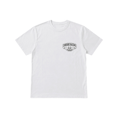 Chrome Racing Ivory Tee