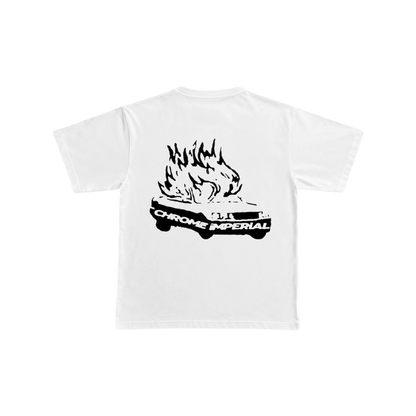 Ivory Burnout Tee