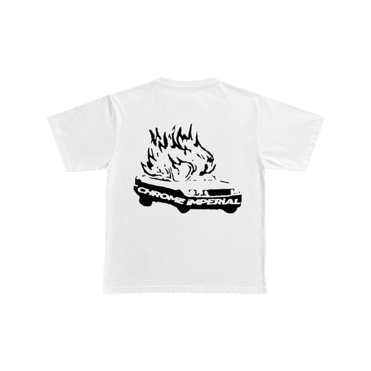 Ivory Burnout Tee